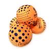 4 Pieces Washable Juggling Balls for Beginners and Professionals Set of 4 100g Each - Soft Easy Juggle Balls, Multiple Practice Juggling Ball Kits for Adults (Orange) view 2