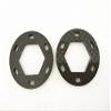 HPI 87055 Upgrade Part for HPI 1/8 Savage X XL 4.6 5.9 Carbon Fibre Brake Disk 19x35x3mm-1PR Set Black view 1