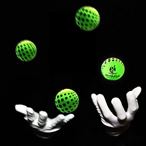 4 Pieces Washable Juggling Balls for Beginners, Green Soft Juggling Ball Set of 4 100g Each, Soft Easy Juggle Balls, Multiple Practice Juggling Ball Kits