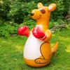BigMouth Inc Giant Inflatable Boxing Kangaroo Sprinkler, Backyard Water Splash Toy with Punching Gloves and 360 Spray Action for Kids Ages 5 Plus, 5 Foot Tall Lawn Summer Play Feature view 2