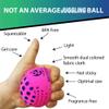 DSJUGGLING 4 Pieces x 60mm Washable Juggling Balls for Beginners and Professionals Set of 4 100g Each - Soft Easy Juggle Balls, Multiple Practice Juggling Ball Kits (Pink) view 2