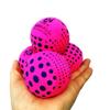 DSJUGGLING 4 Pieces x 60mm Washable Juggling Balls for Beginners and Professionals Set of 4 100g Each - Soft Easy Juggle Balls, Multiple Practice Juggling Ball Kits (Pink) view 3