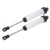 RC Shock Damper, 2PCS Metal without Spring Metal Shock Absorber for 1/7 Scale RC Cars Off-Road Racing and Hobbyist Upgrades(black) view 1