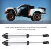 RC Shock Damper, 2PCS Metal without Spring Metal Shock Absorber for 1/7 Scale RC Cars Off-Road Racing and Hobbyist Upgrades(black) view 4