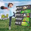 Zing Zooperball 2 Pack, Long-Distance Super Bounce & Throw Ball, Indoor & Outdoor Fun Flyer, for Ages 8 and Up view 2