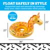 BigMouth Inc Small Lil Giraffe Baby Pool Float, Inflatable Water Float for Infants and Toddlers Ages 13, Easy to Inflate Beginner Swim Float for Pool Play, Summer Water Fun for Kids view 2