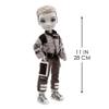 Rainbow High Shadow Series 1 Ash Silverstone- Greyscale Boy Fashion Doll. 2 Silver Designer Outfits to Mix & Match with Accessories, Great Gift, Multicolor, 583578EUC view 3
