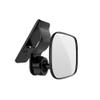 ihreesy Baby Car Mirror,360Adjustable Curved Kids Rear View Mirror Shatterproof Car Seat Mirror Wide Sun visor View Rear Facing Infant Child Seat Mirror view 1
