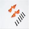 generic Parts GPM 1/10 Yeti 90026/90056 RC Buggy YT030-1PR Set Orange Aluminum Rear Cage Components view 1