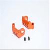 for 1/10 RC Yeti 90026/90056 Buggy Aluminum Rear Cage Mount-1PR Set Orange view 1