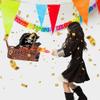 Boland 30967 - Pinata Pirate Ship, Size 59 x 44 x 15 cm, Pirate Boat, Birthday, Decoration, Party Game, Gift view 2