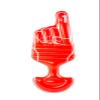 BigMouth Saddle Style Pool Floatie, Inflatable Ride-On Seat - Straddle, Sit, Then Float - Number One Foam Finger view 4
