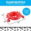 BigMouth Inc Lil Water Float - Pool Floaties for Infants Babies & Kids Ages 1-3, Perfect for Beginner Swimmers, Easy to Inflate and Durable - Crab view 3