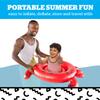 BigMouth Inc Lil Water Float - Pool Floaties for Infants Babies & Kids Ages 1-3, Perfect for Beginner Swimmers, Easy to Inflate and Durable - Crab view 4