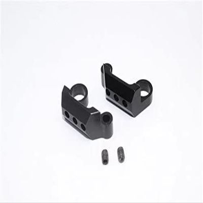 for 1/10 RC Yeti 90026/90056 Buggy Aluminum Rear Cage Mount-1PR Set Black