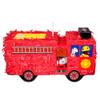 Boland 30966 - Pinata Fire Engine Car, Size 43 x 24 x 18 cm, Fire Truck, Fire Engine, Birthday, Decoration, Party Game, Gift view 2