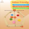 Avenlur Majesty Balance Beam for Kids - Toddler Stepping Stones and Connectors - Waldorf and Montessori Balance Board for Kids Ages 2 to 8 Years Old - Gymnastic Baby Obstacle Course view 3
