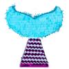 Boland 30964 - Pinata Mermaid Tail Size 45 x 40 x 9 cm Mermaid Tail Purple Turquoise Birthday Decoration Party Game Gift view 3