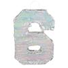 Boland - Numbers Pinata Size 40 x 28 x 8 cm Holographic Number Silver Anniversary Birthday Decoration Party Game view 1