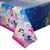 My Little Pony Birthday Party Supplies Favor Deluxe Bundle Pack Serves 16 includes 16 Plates, 16 Napkins, 1 Table Cover, 1 Banner, 16 Loot Bags, 24Tattoos, 1 Dinosaur Sticker Sheet view 4