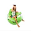 BigMouth Inc Large Frog River Tube with Mesh Seat, Heavy Duty Vinyl Raft for Waterway Drifting, Built-in Cup Holder and Grab Rope, Comfortable Floating Ride for Lakes, Streams, Adults and Kids view 2