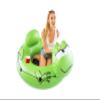 BigMouth Inc Large Frog River Tube with Mesh Seat, Heavy Duty Vinyl Raft for Waterway Drifting, Built-in Cup Holder and Grab Rope, Comfortable Floating Ride for Lakes, Streams, Adults and Kids view 4
