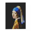 JEKCA Girl with a Pearl Earring Brick Painting 01S | Painting Plastic Building Blocks | Age 14+ view 1