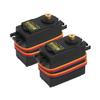 Deegoo-FPV [2-Pack] Servo Motor MG995 Metal Gear Servo Waterproof Digital High Speed Torque Servo Motor for RC Airplane Helicopter Mechanical Arm Car Control Angle 180 view 1