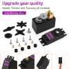 Deegoo-FPV [2-Pack] MG996R 55g Metal Gear Torque Digital Servo Motor for Futaba JR RC Helicopter Car Boat Robot view 2