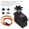 Deegoo-FPV [2-Pack] MG996R 55g Metal Gear Torque Digital Servo Motor for Futaba JR RC Helicopter Car Boat Robot view 4