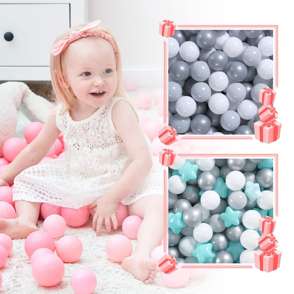 GOGOSO 200 PCS Start Ball Pit Balls for Kids