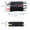FLYCOLOR 70A Waterproof Brushless ESC Electronic Speed Controller with 5.5V/5A BEC and XT60 3.5mm Banana Head Connector for Model Ship RC Boat view 4