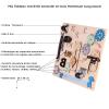 MIA Montessori Busy Board Sensory Activity Board Grey Wooden Transport 30 cm view 2