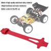 Dilwe RC Second Floor Board,High Strength Aluminum Alloy RC Car Second Floor Board Upgrade Parts for 144001 124018 124019 1/14 Car(red) view 3