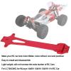 Dilwe RC Second Floor Board,High Strength Aluminum Alloy RC Car Second Floor Board Upgrade Parts for 144001 124018 124019 1/14 Car(red) view 4