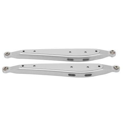 RC Aluminum Rear Trailing Arm,Lightweight Aluminum Rear Trailing Arm Replaceable Parts for Axial RBX10 1/10 Remote Control Car(Silver)