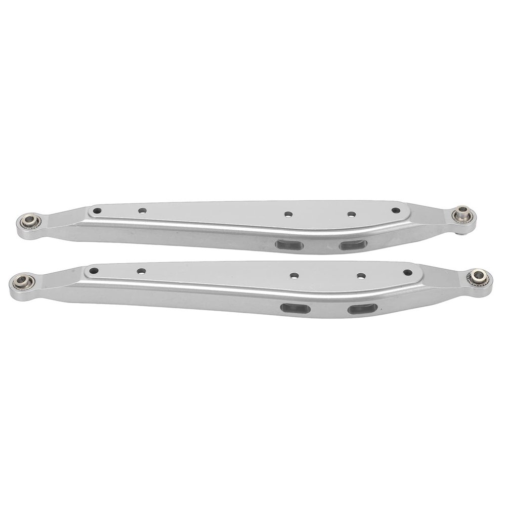 RC Aluminum Rear Trailing Arm,Lightweight Aluminum Rear Trailing Arm Replaceable Parts for Axial RBX10 1/10 Remote Control Car(Silver)