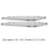 RC Aluminum Rear Trailing Arm,Lightweight Aluminum Rear Trailing Arm Replaceable Parts for Axial RBX10 1/10 Remote Control Car(Silver) view 2