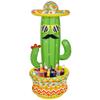 Triumpeek 55" Inflatable Cactus Cooler, Fiesta Cactus Ice Bucket Wearing Sombrero for Summer Swimming Pool Hawaiian Themed Party Supplies, Cinco de Mayo Party Cooler Decor view 1