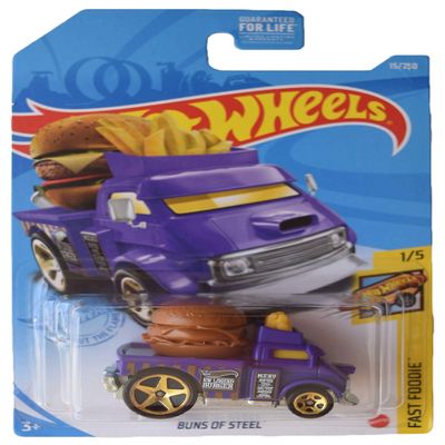 Hot Wheels Buns of Steel, [Purple] 15/250 Fast Foodie 1/5