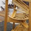 AmishToyBox.com Pyramid Marble Tower Run Wooden Toy - 39" High - Pack of Marbles Included (Harvest Stain Finish) view 4