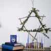 Ner Mitzvah Spinning Hanukkah Dreidel Mug - Happy Hanukkah Decorations - Blue & White Hanukkah Party Favors Idea view 3