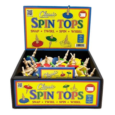 CLASSIC SPIN TOP WOOD72
