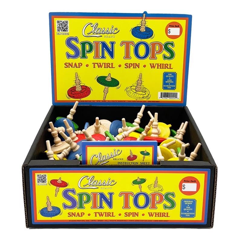 CLASSIC SPIN TOP WOOD72