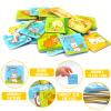 Animal Matching Memory Game Flash Cards for Toddlers,Letter Matching Memory Card Game,Fun Alphabet Flash Cards ABC Learning, Preschool Learning Activities Educational Toys for Boys & Girls Age 4 to 8 view 3
