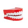 Funtime Gifts 10622 Classic Clockwork Chattering Teeth, Red view 2