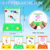 Sumind 6 Pieces Aqua Rings Handheld Water Game Mini Retro 80s 90s Retro Pastime Game for Kids Birthday Return Gifts Classroom Rewards Bulk(Chic Style) view 2