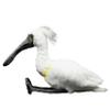 FRANKIEZHOU Simulation Spoonbill Plush Toys-Cute High Lifelike Black-Faced Wild Stuffed Animals-Real Life Bird Plush Toy Gifts for Kids,Home Decor,12" Long view 1