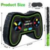 Zonon Video Game Controller Piata Bundle Fiesta Gaming Controller Piata Set with Blindfold and Bat Birthday Gamer Party Supplies Game for Gaming Theme Carnival Events Decor(Green) view 2