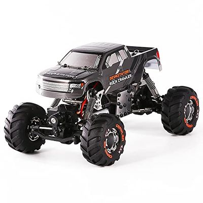 ECHOBBY HBX 2098B 1/24 Rock Crawler Truck Devastator 4X4 Four Wheels Steering 2.4G RTR Splash Waterproof Integrated Receiver /Esc